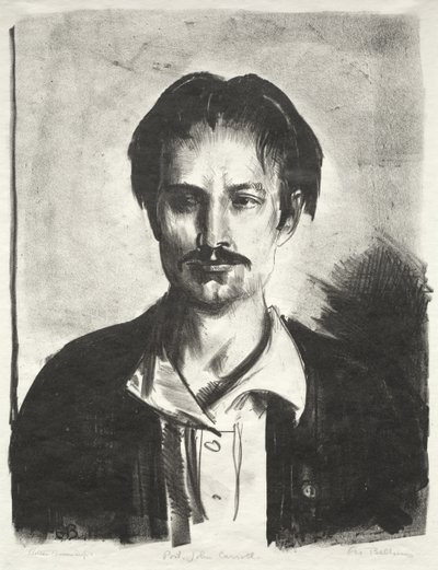 Retrato de John Carroll de George Bellows