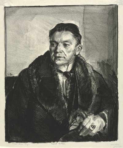 Retrato de Robert Aitken, Segunda Pedra de George Bellows