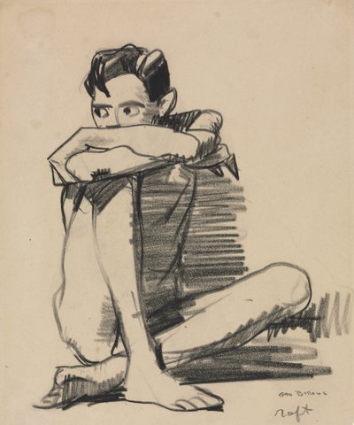 Menino Sentado de George Bellows