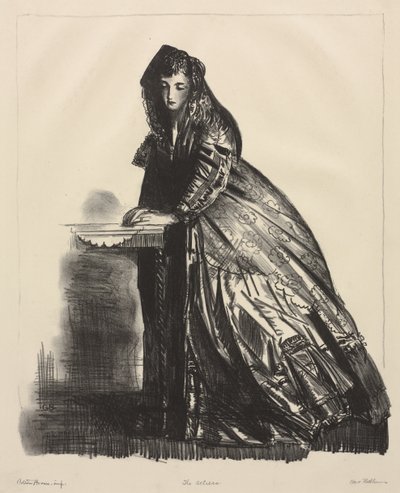 A Atriz de George Bellows