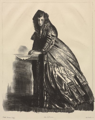 A Atriz de George Bellows