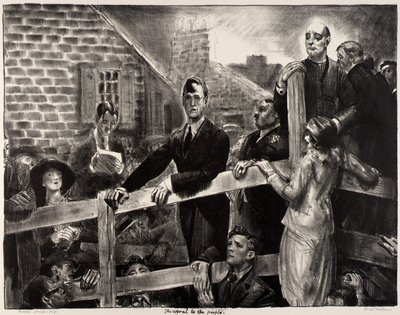 O Apelo ao Povo de George Bellows