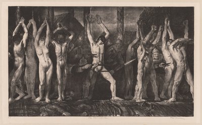 A Barricada, Segunda Pedra de George Bellows