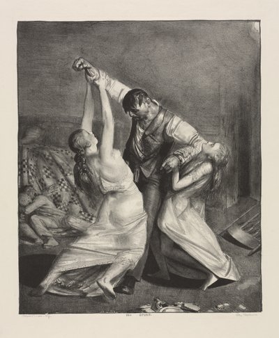 O Bêbado de George Bellows