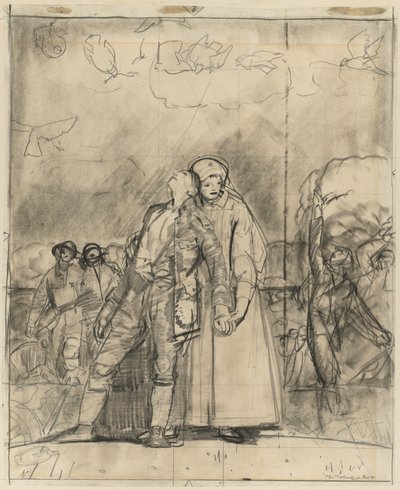 A véspera da vitória de George Bellows