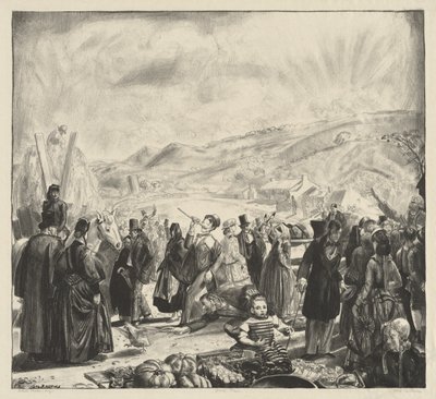 A Feira Irlandesa de George Bellows