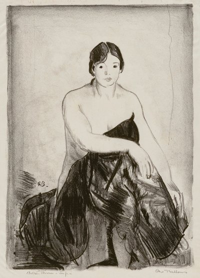O Modelo, Segunda Pedra de George Bellows