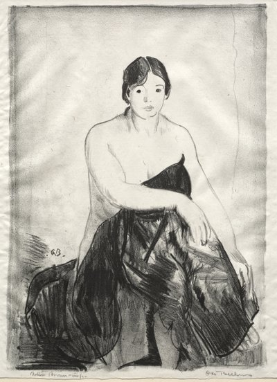 O Modelo, Segunda Pedra de George Bellows