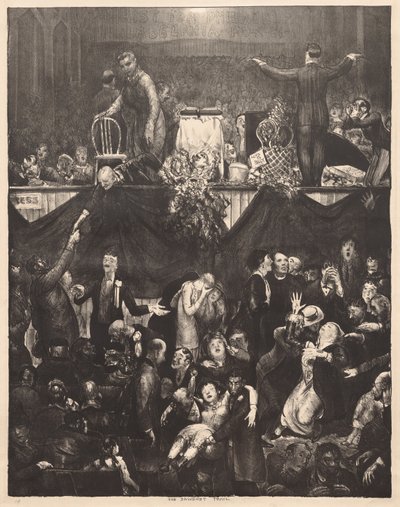 O Trilho da Serradura de George Bellows