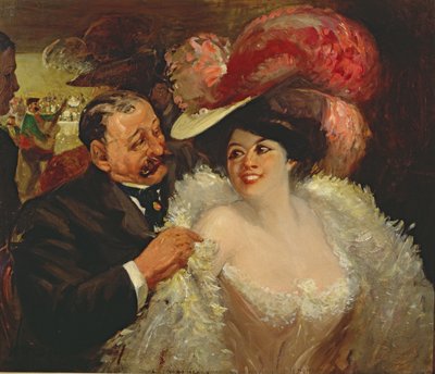 O Café Francis de George Benjamin Luks