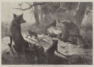 A Família Fox em Casa de George Bouverie Goddard