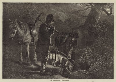 A temporada de caça, parada de terra de George Bouverie Goddard