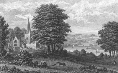 Igreja de Whippingham, Ilha de Wight, 1851 de George Brannon