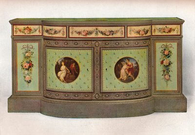Secretária conveniente, c1785 de George Brookshaw