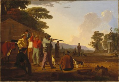 Atirar para a carne de George Caleb Bingham