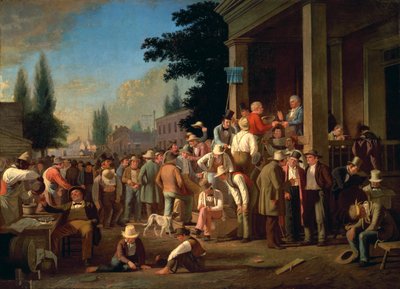 A eleição do condado de George Caleb Bingham