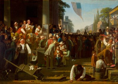 O Veredicto do Povo de George Caleb Bingham