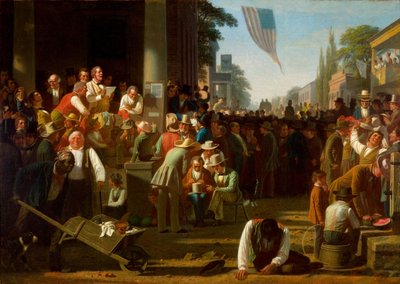 O veredito do povo de George Caleb Bingham