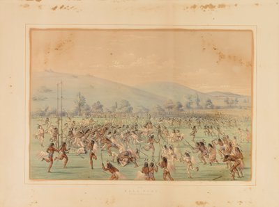 Jogo de bola - n.º 23 de George Catlin