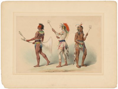 Jogadores de bola de George Catlin