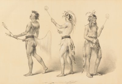 Jogadores de basebol - n.º 21 de George Catlin