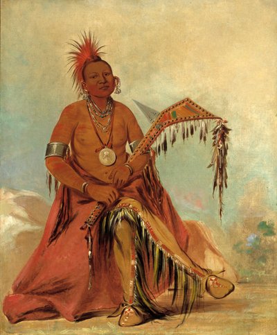 Cler-mónt, primeiro chefe da tribo de George Catlin