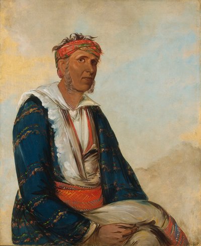 Cól-lee, um chefe de banda de George Catlin