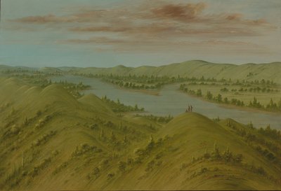 Grassy Bluffs, Alto Missouri, 18611869. de George Catlin