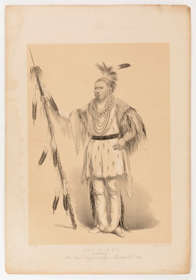 Joc-o-sot, o Urso Andante de George Catlin