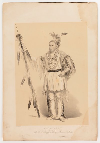 Joc-o-sot, o Urso Andante de George Catlin
