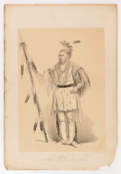 Joc-o-sot, o Urso Andante de George Catlin