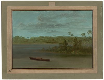 Boca do Rio Purus de George Catlin