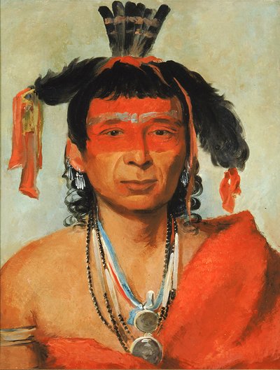 Másh-kee-wet, um grande dândi, 1831. de George Catlin