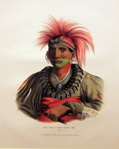 No-Way-Ke-Sug-Ga, Otoe de George Catlin