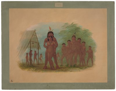 Índios Orejona de George Catlin