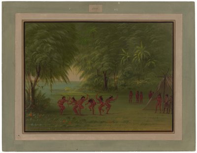 Acampamento tapuia de George Catlin