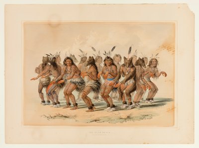 A Dança do Urso--no. 18 de George Catlin
