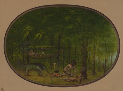 O Grande Comedor de Formigas, 18541869. de George Catlin