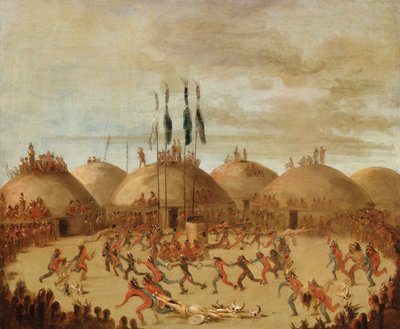 A Última Corrida, Cerimónia O-Kee-pa de George Catlin