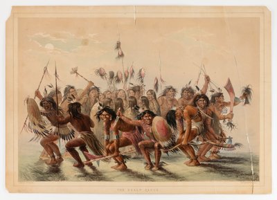 A dança do couro cabeludo de George Catlin