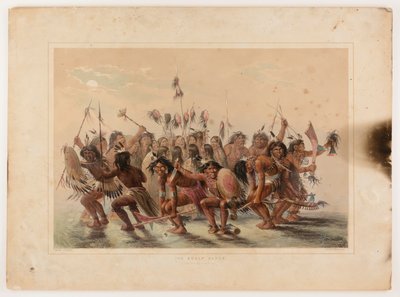 A dança do couro cabeludo de George Catlin