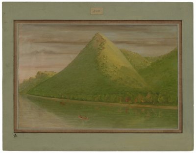 Vista da "Tenda de Pike" de George Catlin