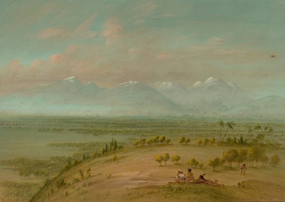 Vista da Pampa do Sacramento, 18541869. de George Catlin