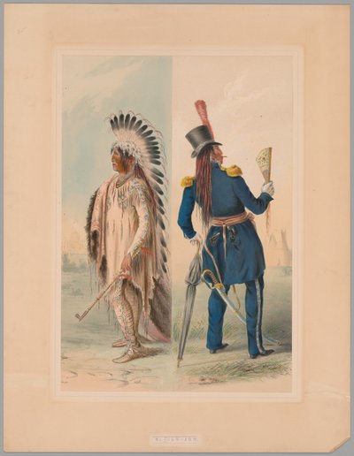 Wi-Jun-Jon - A Cabeça de Ovo de Pombo Vai para Washington: Regresso a casa de George Catlin