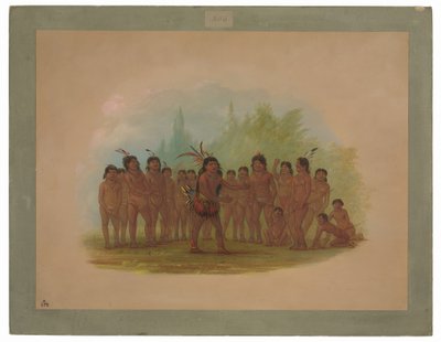 Índios Zurumati de George Catlin