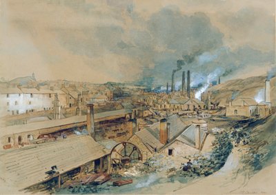 Fábrica de ferro de Dowlais de George Childs