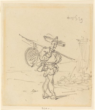 Um camponês chinês de George Chinnery