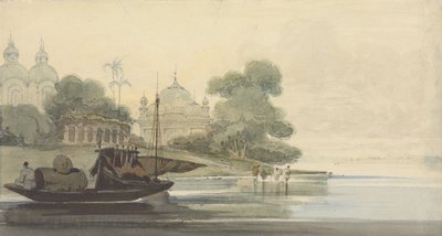 Um rio no Ceilão de George Chinnery