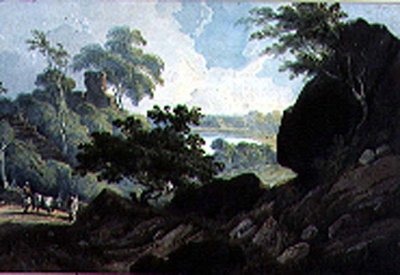 Perto de Midnapore, Bengala de George Chinnery