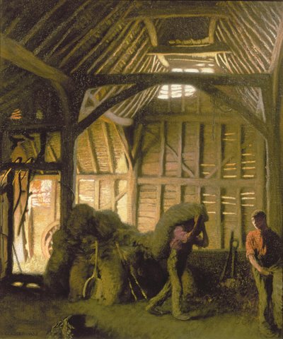 Um antigo celeiro de George Clausen